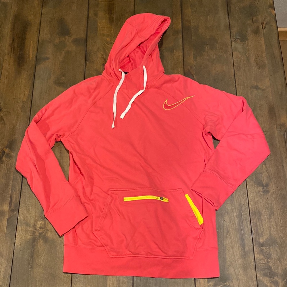 Pink Nike sweatshirt